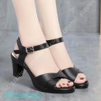 アンクルストラップサンダルパンプス...