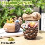 植木鉢 リス りす 母の日 ガーデニングオブジェ 鉢植え フラワープランター 多肉植物 サボテン ミニ プランター おしゃれ 可愛い