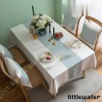 テーブルクロス 北欧 タッセル付き テーブルカバー テーブルカバークロス 食卓テーブルクロス 幾何模様 おしゃれ テーブルカバー 撥水 テーブル装飾
