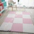 ジョイントマット  極厚 厚手 EVA 北欧 おしゃれ かわいい カラフル フロアマット 子供 ベビー 赤ちゃん すべりにくい 防音 床暖房対応 サイドパーツ