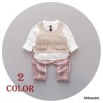  выставить 3 комплект из трех частей рубашка с длинным рукавом лучший длинные брюки длинные брюки проверка брюки ребенок одежда детская одежда baby одежда мужчина девочка мужчина .