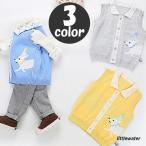  лучший вязаный tops детский baby Kids мужчина девочка воротник имеется безрукавка передний кнопка кардиган собака простой надеты маваси модный 