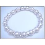 Yahoo! Yahoo!ショッピング(ヤフー ショッピング)ブレスレット 貝パール専門店　ロンデルパールブレスレット　結婚式 パーティー　パールネックレス