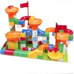 LEGOレゴ互換品 ルーピング コースター ボール 迷路 ブロック デュプロ交換 趣味 知育玩具 男の子 女の子 4歳5歳6歳7歳 おもちゃ クリスマス 誕生日 プレゼント