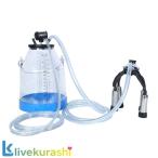 牛用ミルクマシン、ポータブル透明25L-32Lカウミルカー乳製品搾乳機バケットタンクバレル搾乳場用乳製品