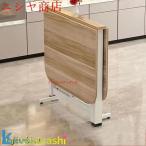 折りたたみダイニングテーブルドロップリーフダイニングテーブル 拡張可能 キッチンテーブル 省スペース ダイニングテーブル キッチン 寝室