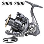 スピニングリール 釣りリール リール 軽量 最大ドラグ力15Kg 扱いがしやすい 遠投 海水&淡水両用 左右ハンドル交換可能 DA