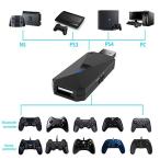 Uniraku 2022最新版 PS5/PS4/Switch/PC用有線と無線コントローラー変換アダプター PS5コントローラー用接続コンバ