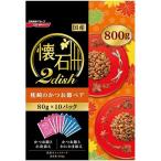 〔まとめ〕 キャットフード ペットフード 懐石 2diSh 枕崎のかつお節ペア 800g 80g×10パック入 6セット 猫用品 ペット用品〔代引不可〕