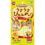 （まとめ） うさうさぴゅーれ パパイヤ 10g×5本入 （ペット用品） 〔×10セット〕〔代引不可〕