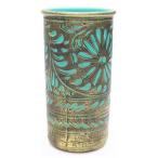 イタリア製 輸入雑貨 傘立て ブロンズ風 グリーン ゴールド ストレート イルポンテ アンティーク 9683T 直輸入 リビングスタジオ 送料無料