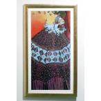 イタリア製アンティーク風額絵「蝶のためのメロディ」