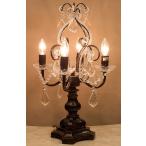 輸入雑貨ランプスタンドテーブルランプシャンデリアシャビーシックアンティーク...