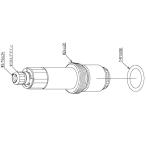 TH5B0391:Y3,980 и больше бесплатная доставка TOTO ось часть 