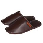 スリッパ メンズ おしゃれ DULTON T20-0226L/BR PU SLIPPERS EV MEN/BROWN (DTN)