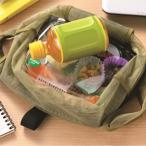 エコバッグ 買い物バッグ 鞄 MB-KA メッシュミニバッグ カーキ (KKS)