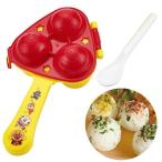 おにぎり型　おむすび型　フルフルおにぎりメーカー　アンパンマン　キャラクター （ まんまるおにぎり お弁当グッズ まるいおにぎり 丸型 ）