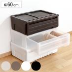 収納ケース カバゾコ 幅60×奥行40×高さ22cm プラスチック 引き出し ( 収納ボックス 収納 衣装ケース おもちゃ箱 衣類ケース クローゼット収納 日本製 )