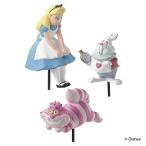  flower pick Alice white ... che car cat ( garden pick garden mascot Disney garden exterior gardening decoration seto craft )