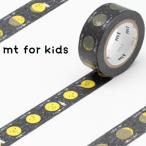  маскировочная лента mt for kids месяц ширина 15mm ( утка . обработка бумага форель te японская бумага лента )