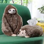 ティッシュケース 珍獣 動物 ぬいぐるみ （ ティッシュカバー 壁掛け ティッシュ ティッシュボックス 吊り下げ 卓上 ）