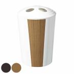 WOODYutei белый круглый зубная щетка подставка ( зубная щетка зубная щетка держатель woody под дерево сделано в Японии )