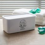 ジェルボールストッカー ネコ NECO LAUNDRY＆CLEANING デタージェントボックス Ｌサイズ （ ジェルボール 収納 詰替え容器 ）