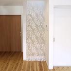 冷気キープカーテン エアコン 暑さ対策 間仕切り 幅100×丈260cm レギュラー ( カーテン 冷気 つっぱり )