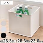 カラーボックス 横置き インナーボックス 収納 フル ナチュラ インボックス プラスチック 日本製 ( 収納ボックス 収納ケース ボックス スタッキング )