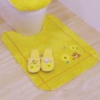 トイレマット となりのトトロ 花のバス停 ロングトイレマット 80×60cm （ ネコバス マット トイレ 足元 洗える トイレタリー トイレグッズ 滑り止め ）