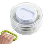 サラダスピナー サラダ水切り 引っ張るだけ （ 野菜水切り器 野菜水きり器 コランダー ）