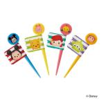 特価 ピック お弁当 ツムツム ボーダー ランチピックス 12本入 （ お弁当グッズ 幼稚園 保育園 ピンチョス ）