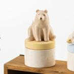アロマストーン クマ 動物 陶器 （ �