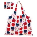 Yahoo! Yahoo!ショッピング(ヤフー ショッピング)エコバッグ 2way Shopping Bag 赤青りんご デザイナーズ （ ショッピングバッグ 買い物バッグ マイバッグ エコバック ）