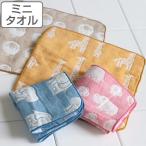  носовой платок 20×20cm Elephant in вентилятор to марля полотенце длинный полотенце носовой платок полотенце рука ... младенец ребенок ( baby полотенце для рук 6 -слойный марля сделано в Японии )