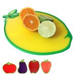 まな板 dexas カッティングボード 滑り止め付 リバーシブル （ トマト ナス レモン リンゴ イチゴ 俎板 マナイタ まないた 両面使える ）