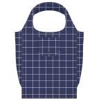 Yahoo! Yahoo!ショッピング(ヤフー ショッピング)エコバッグ 肩掛け 折りたたみエコバッグ スマトート 大容量 ネイビー （ お買い物バッグ ショッピングバック 折りたたみ マチ広 ショルダー バッグ 肩かけ ）