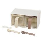 調味料入れ 640ml 2個組 ケース付き NE