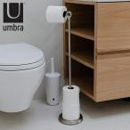 ショッピングトイレットペーパー トイレットペーパーホルダー umbra アンブラ トゥーカン トイレットペーパースタンド （ トイレットペーパー ホルダー トイレ収納 縦型 ）