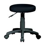  табурет высота 42~52cm черный с роликами . стул круг стул высота регулировка Work табурет офис ( вращение стул с роликами . стул литейщик стул круг стул )