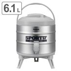  кувшин для воды антибактериальный 6.1L нержавеющая сталь keeper спорт напиток соответствует ( теплоизоляция термос большая вместимость спорт Jug фляжка Jug сервер сделано в Японии )