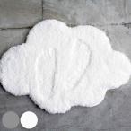 バスマット Cloud 60×43cm （ ＆NE お風呂マット 足拭きマット 速乾 吸水 お風呂 雲 日本製 ）