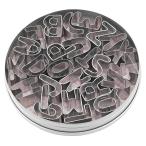 クッキー型 セット アルファベット ステンレス （ 食洗機対応 抜き型 抜型 型抜き 型抜 クッキー ）