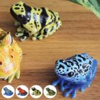 オブジェ REPTILES MAG ヤドクガエル アマガエル （ クリップホルダー 置き物 置物 動物 蛙 カエル リアル マグネット 磁石 飾る 卓上 マスコット ）
