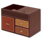 ジュエリーボックス トレジャー チェスト ボックス 3段 ワイドチェスト トレー付き （ アクセサリーボックス アクセサリーケース 引き出し 小物入れ ）