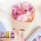 入浴剤 メルシーボンジョルネブーケ 花のカタチの入浴剤 Q-FLA ( お風呂 温浴 風呂 リラックス プレゼント 花 ブーケ 花束 )