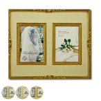 フォトフレーム ブライダル リミテッド 2枚 （ フォトスタンド 写真立て 写真たて 写真入れ 額縁 卓上 置き型 スタンド 壁掛け 壁かけ ）