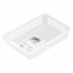 キッチン収納 冷蔵庫収納 冷蔵庫 バスケット 浅型 （ 収納ケース 収納バスケット 透明 冷蔵室収納トレー 収納トレー 冷蔵庫トレー ）