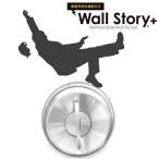■在庫限り・入荷なし■ ウォールステッカー　壁紙シール　スリップ　Wall Story＋　静電気除去機能付き （ インテリアシール ドアノブ ）