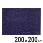 ■在庫限り・入荷なし■ ラグ　カーペット　スミノエ　クモノスラグ　200×200cm （ ラグマット 床暖房対応 防ダニ ）